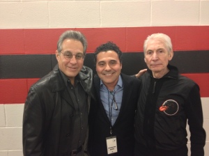 "Mighty" Max Weinberg, Me and Charlie Watts - December 13, 2012 - Newark, NJ